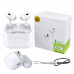 AirPods Pro 2 White Buzzer Wireless Earbuds Bluetooth powerful sound with a comfortable fit Designed for all Day Listening